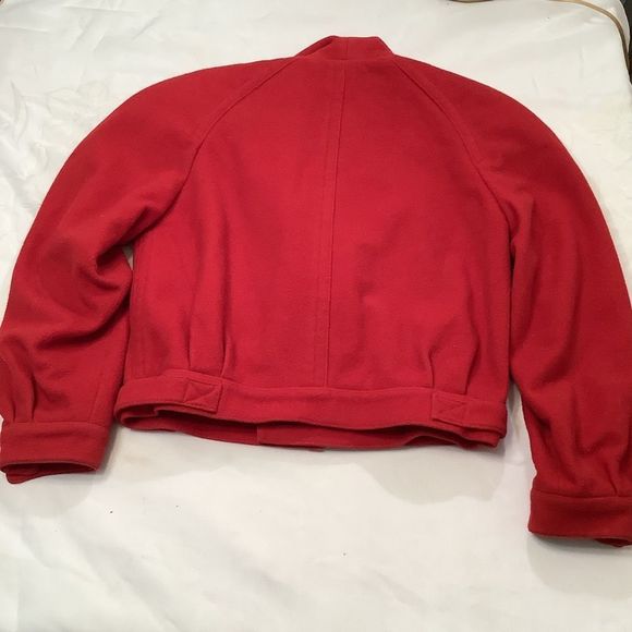 Vintage Liz Claiborne Red Double Breasted Jacket - Picture 5 of 9